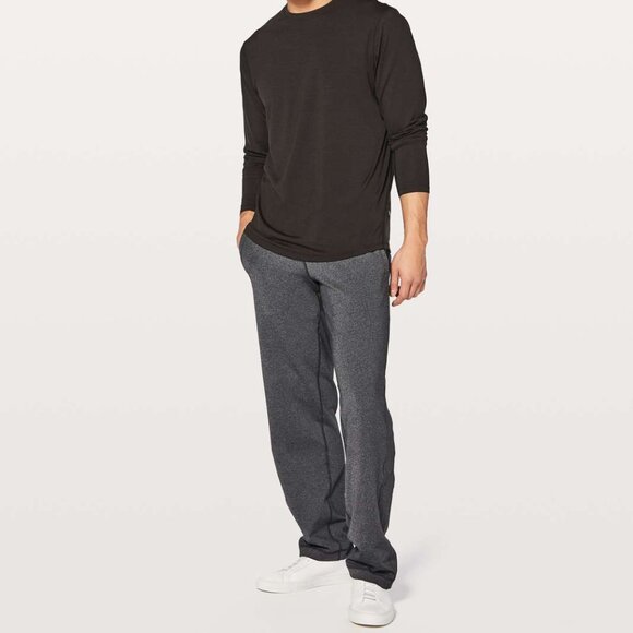 Lululemon Kung Fu Pant 2.0 (Regular) Heathered Black - Large - Picture 1 of 13